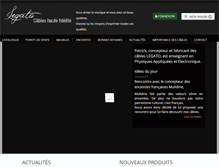 Tablet Screenshot of legato-audio.com
